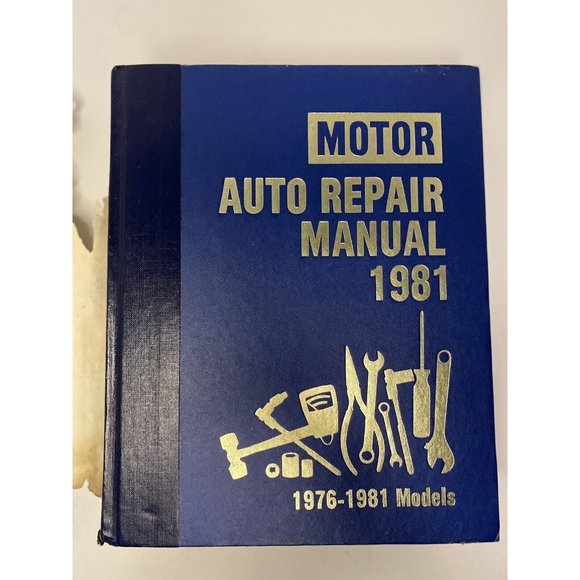 Motor Auto Repair Manual 1981 -for 1976-1981 Models- Hardcover Book DC - Picture 6 of 16